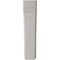 Ekena Millwork 1 3/4"W x 6"D x 8"H Clarksville Wood Vintage Decor Bracket, Chalk Dust White BKTWD02X06X08CVWH - alternate 3